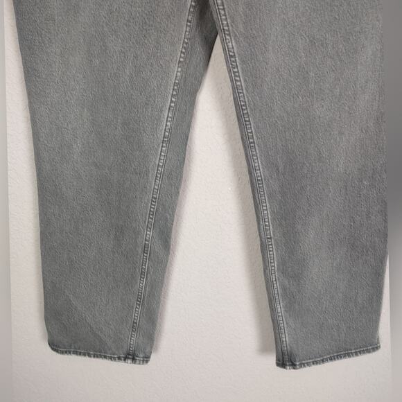Abercrombie & Fitch Curve Love Ultra High Rise 90s Straight Jean Size 33/16R - Picture 13 of 16